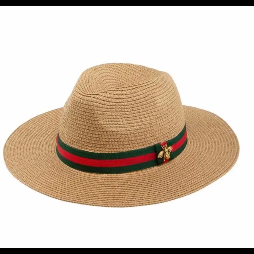Straw Fedora Hat